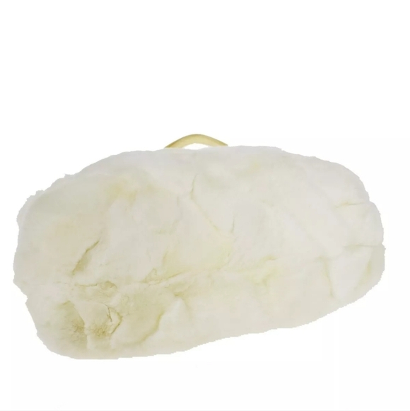 CHANEL 🔥Rare🔥 Leather Lined Fur Harlequin Tote Bag, Gorgeous! - Picture 5 of 16